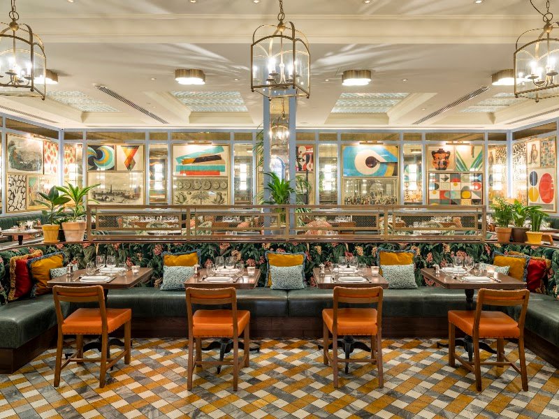The Ivy Bath Brasserie & Garden, British in 39 Milsom St