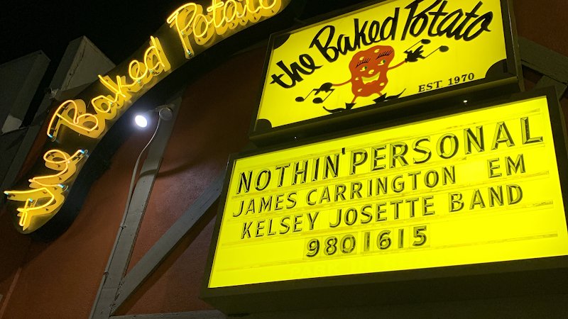 The Baked Potato, Bar in Studio City
